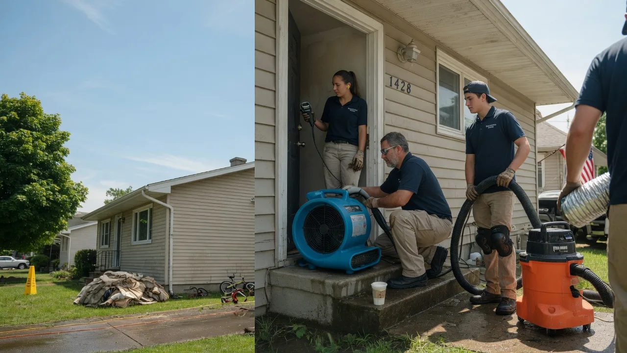 Water Damage Restoration in Blanchard, PA near me